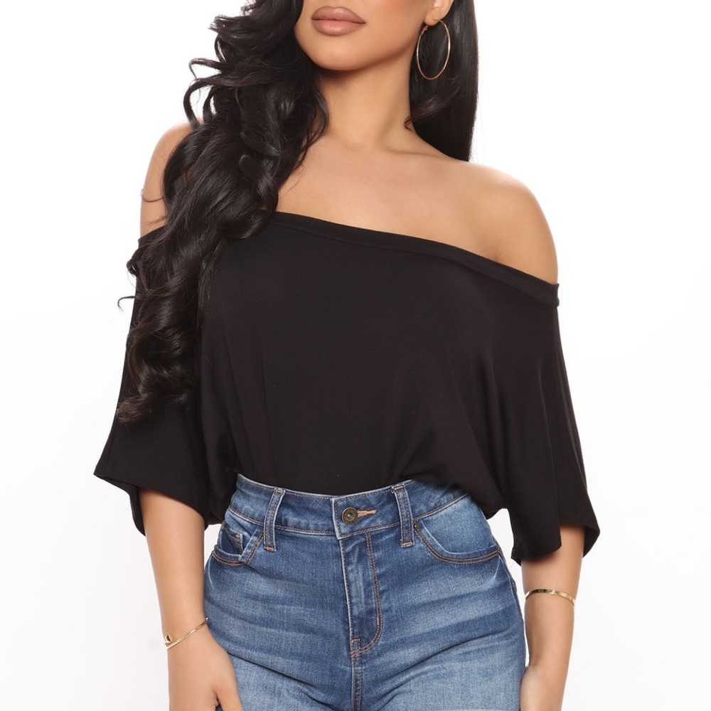 Off the shoulder bodysuit